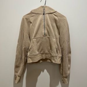 lululemon Scuba Oversized 1/2 Zip Hoodie, Size XS/S
